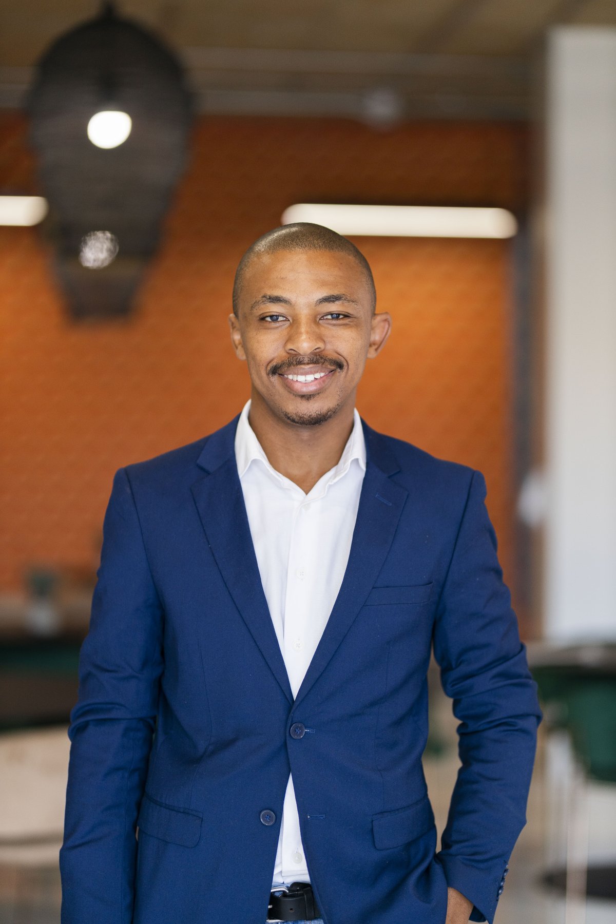 Black business man profile photo