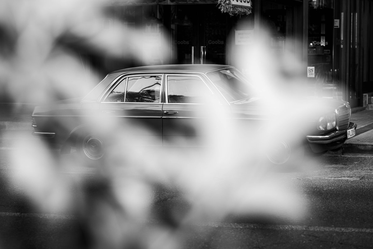 Mercedes Classic B&W