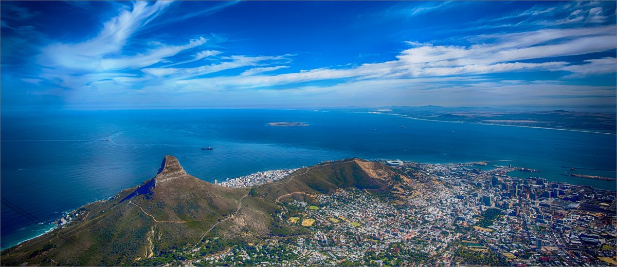 Cape Town from above