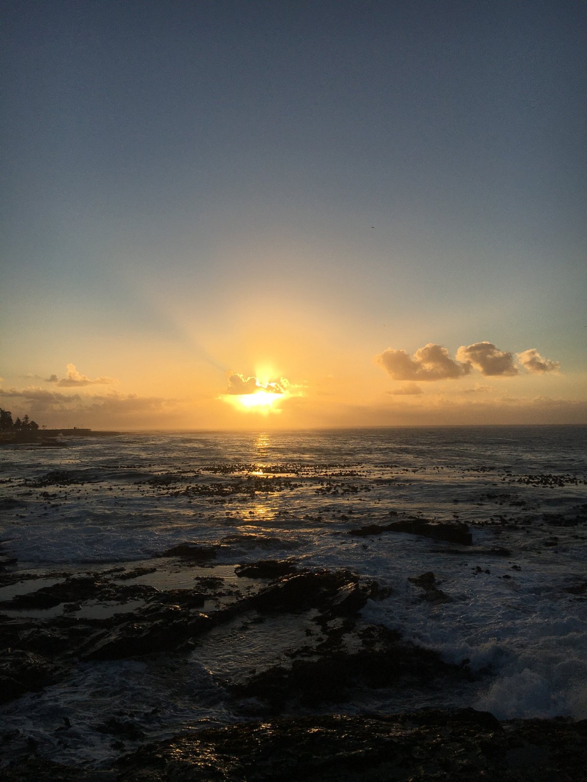 Sunset in Cape Town Sea Point