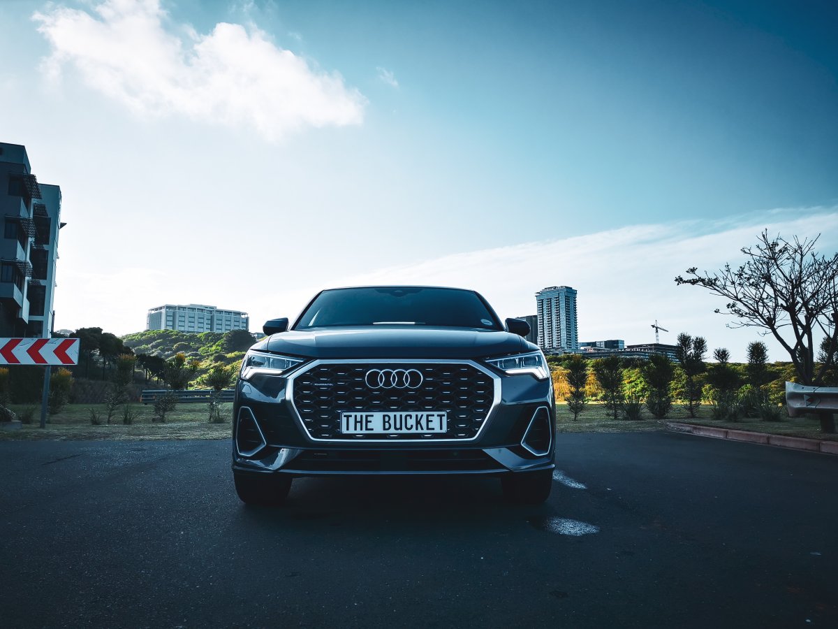 Front view of new Audi Q3 Sportback