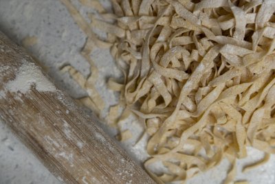 Home made pasta and the pasta roller
