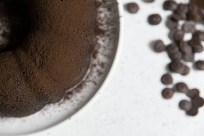 Home made chocolate cake