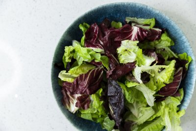 Green salad in a bowl