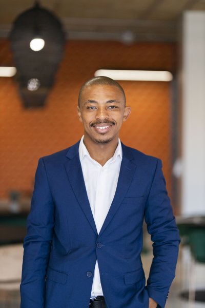 Black business man profile photo