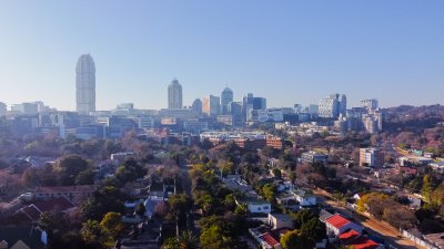 Sandton City Skyline
