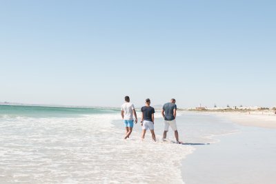 Friends at the beach