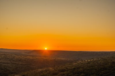 Unbelievable African sunset