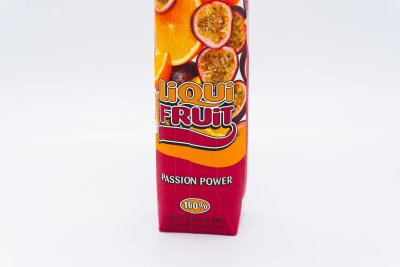 Liqui Fruit passion power juice.