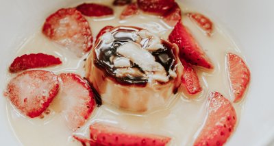 Dessert - Strawberry Creme Brulee