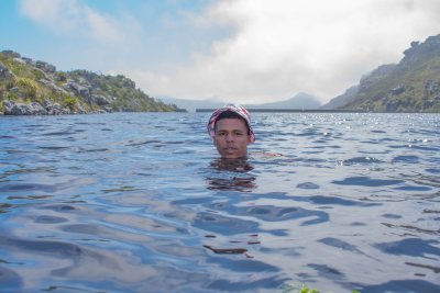 Dam on top of Table Mountain