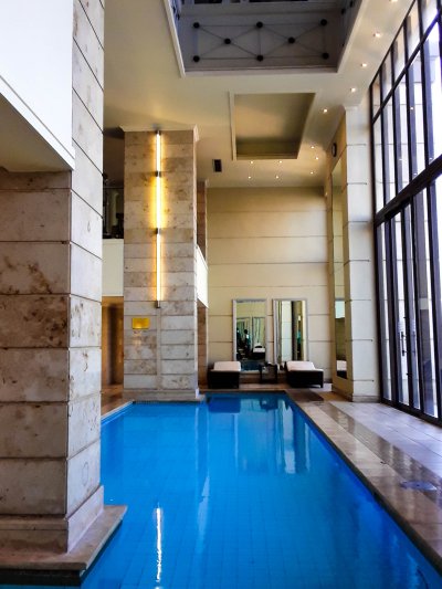 Inside Michaelangelo towers