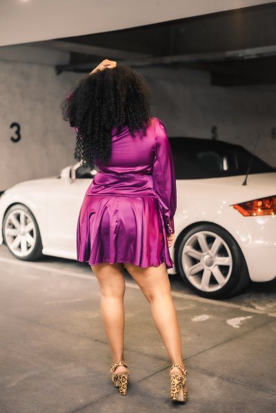 Woman approaching car