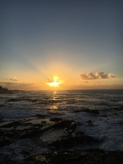 Sunset in Cape Town Sea Point