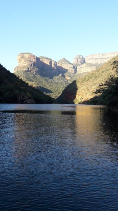 A beautiful view of a Limpopo river