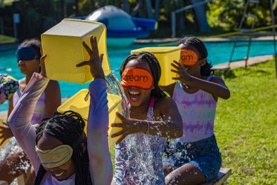 Fun day with the kids.